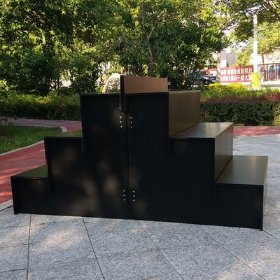 Облегченная флористическая выставочная витрина PP гофрировала выставочную витрину букета цветка Coroplast
