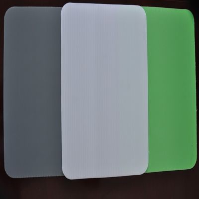 Противостатическое Twinwall PP покрывает желтую на открытом воздухе доску полости PP водоустойчивую
