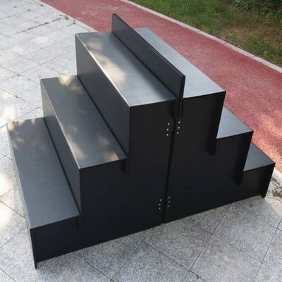 Ярусы выставочной витрины 3 цветочного магазина Coroplast прямоугольника выдерживают устойчивое