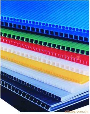 Желтая белая доска Coroplast 5mm листы Coroplast 4 x 8 Recyclable