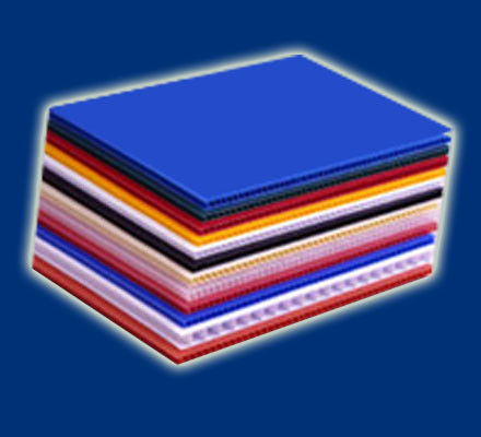 1.5-12mm гофрированное Corflute PP - чернота доски гофрировала пластиковые листы