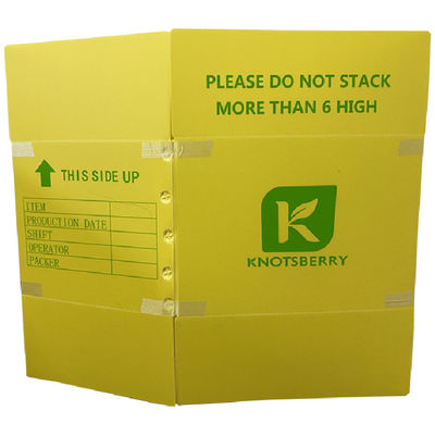 Гофрированная пластиковая упаковочная коробка, разработанная для общественного и коммерческого использования, обеспечивающая эффективность в системах управления отходами