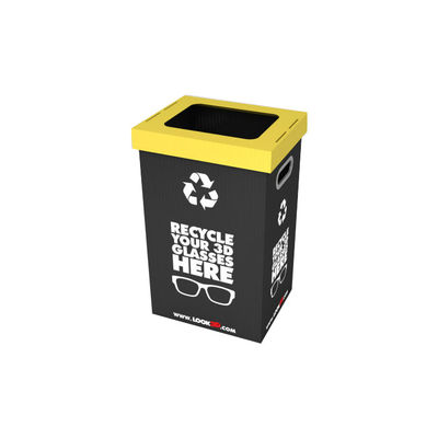 PP гофрировали коробку Eco пластикового Recyclable ящика дружелюбную твердую неубедительную