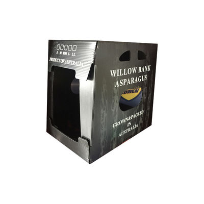 Коробка для упаковки овощей из полипропилена из гофрированного пластика, отличная в устойчивости к влаге и вредителям