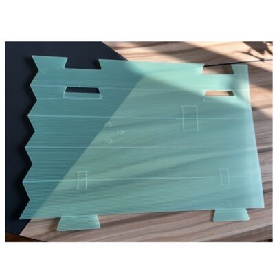 Corflute Tree Guard for Seedling Protection, Eco-Friendly Breathable Plant Protector, Durable Lightweight Weather-Resistant Tree Shelter for Healthy Growth and Pest Protection